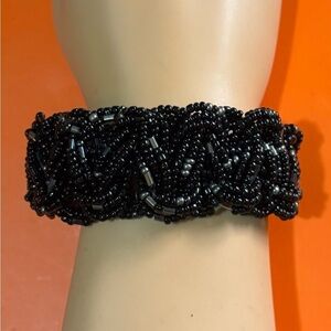 Fashion jewelry seed beads chunky braided bracelet adjustable